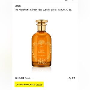 Gucci Rosa Sublime Eau de Parfum in Rich Brown